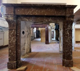 Камин антикварный мраморный (каминный портал) Villa Nuova B022360