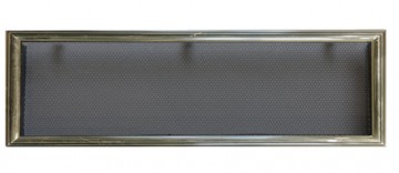 Решетка вентиляционная 70х20, горизонтальная, подрамник с фильтром DIXNEUF