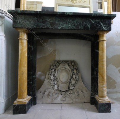 Камин антикварный мраморный (каминный портал) Villa Nuova B017045