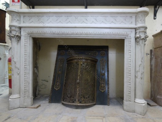 Камин антикварный мраморный (каминный портал) Villa Nuova B026614